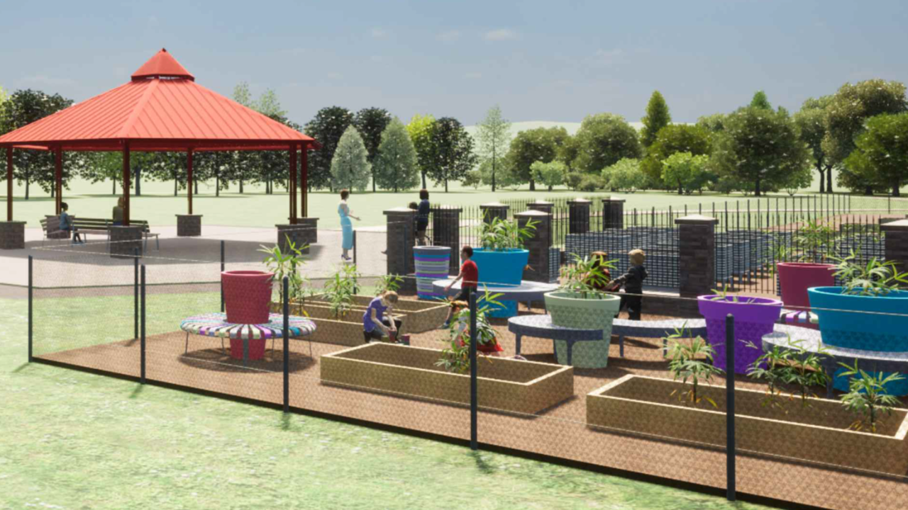Community Garden Rendering