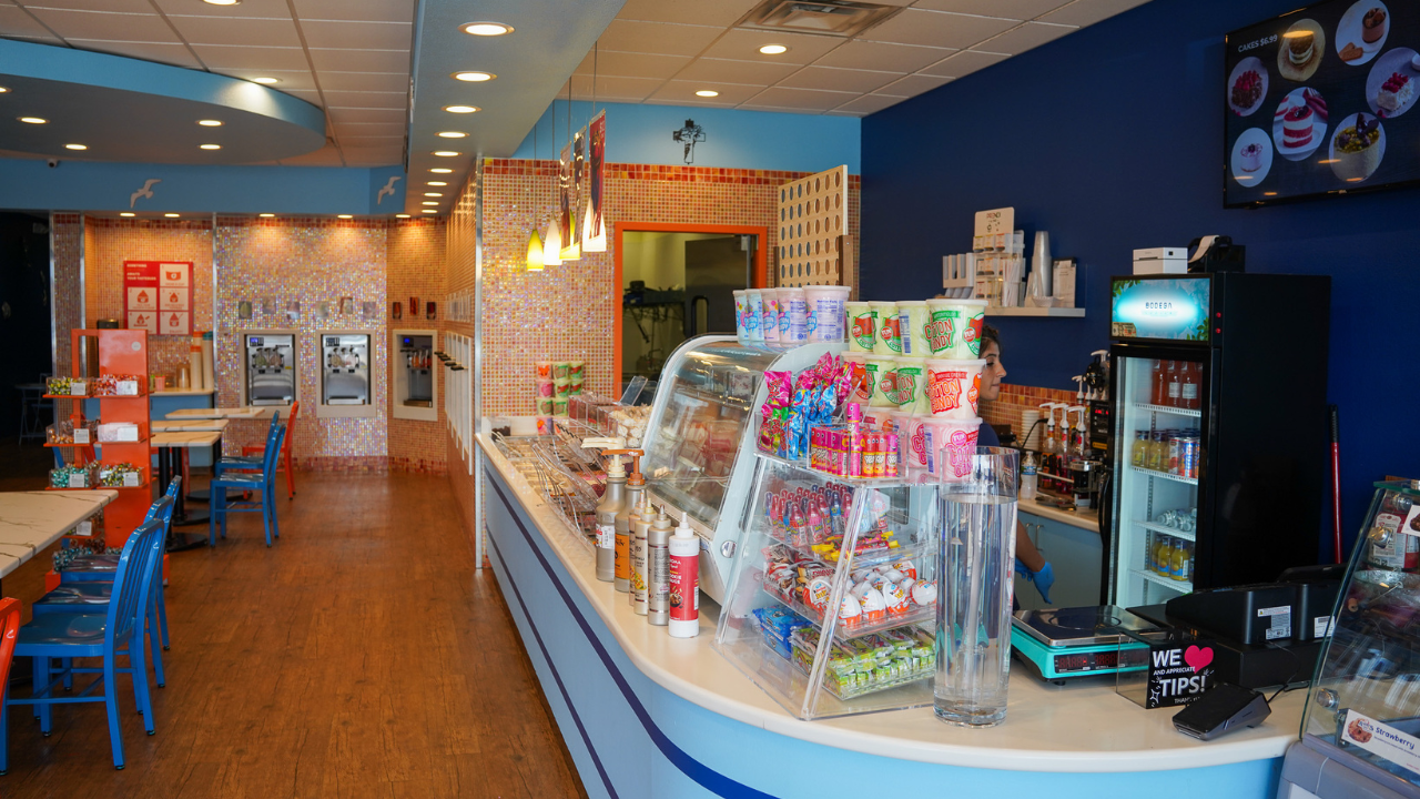Blueline Sweets Interior